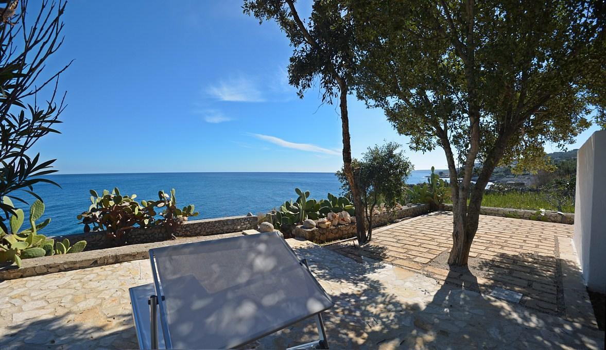 Troisième terrasse avec vue sur la mer