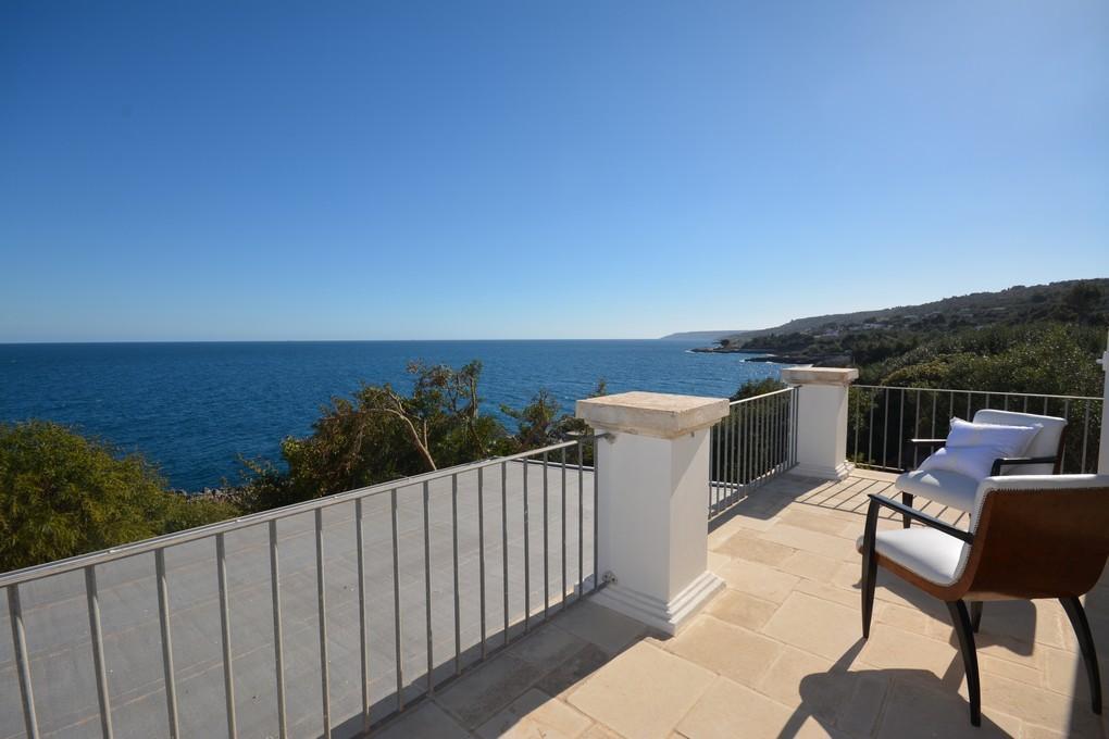 Premier étage - chambre double A- terrace avec vue sur la mer