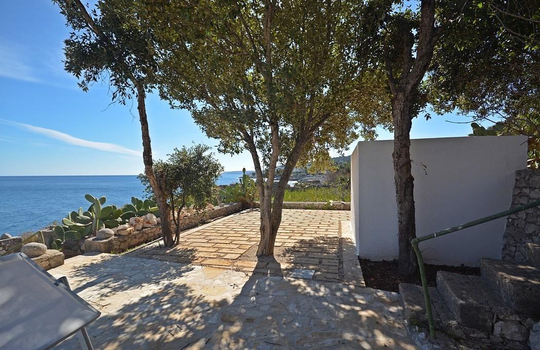 Trullo-Dependance - Dritte ausgestattene Terrasse mit Meerblick