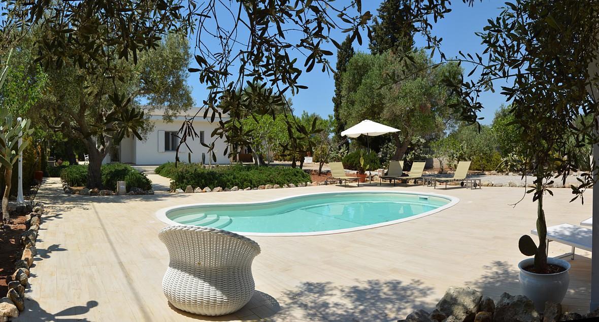 Villa Mirea - zona piscina -