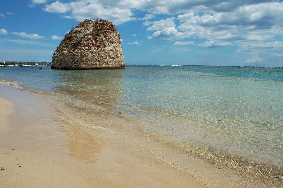 Nearest sandy beach -Torre Pali -