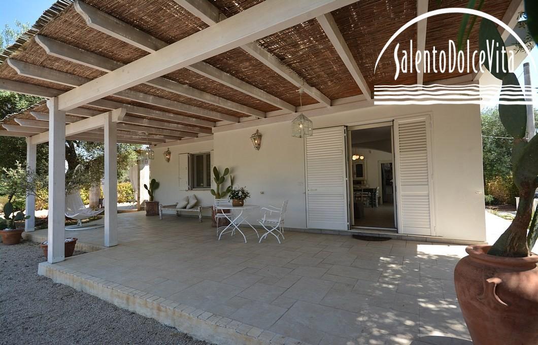 large patio and main house entrance