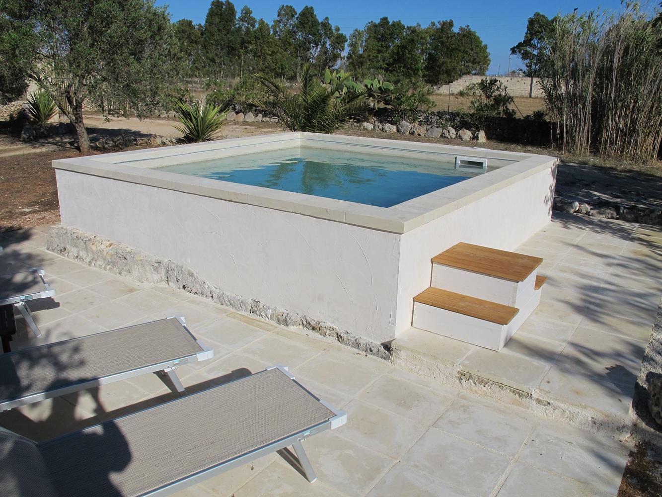 Piscine 4x4 m