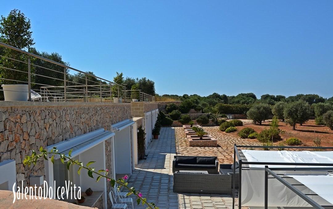 Piano terra visto dalla terrazza