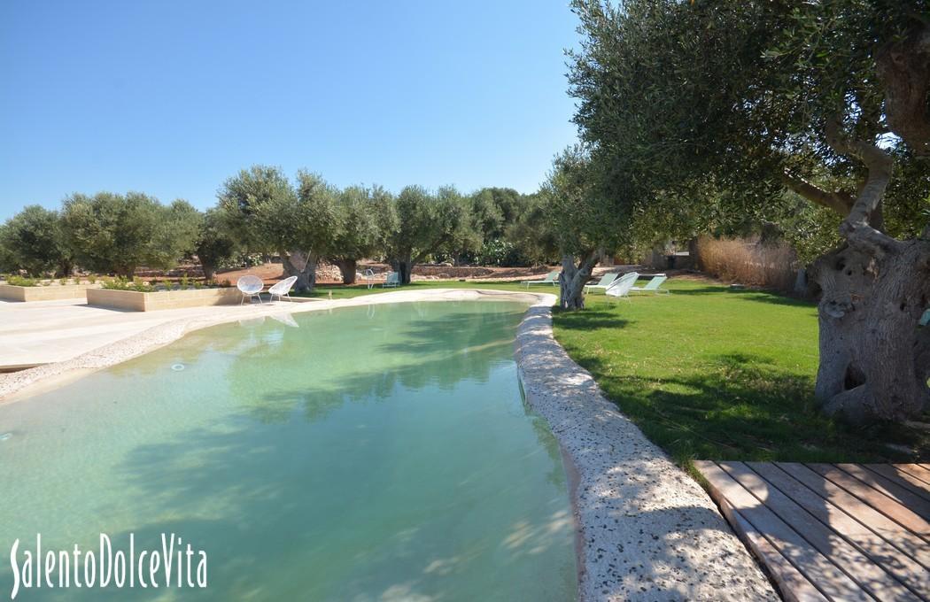 Swimming pool area Panoramic sea view 