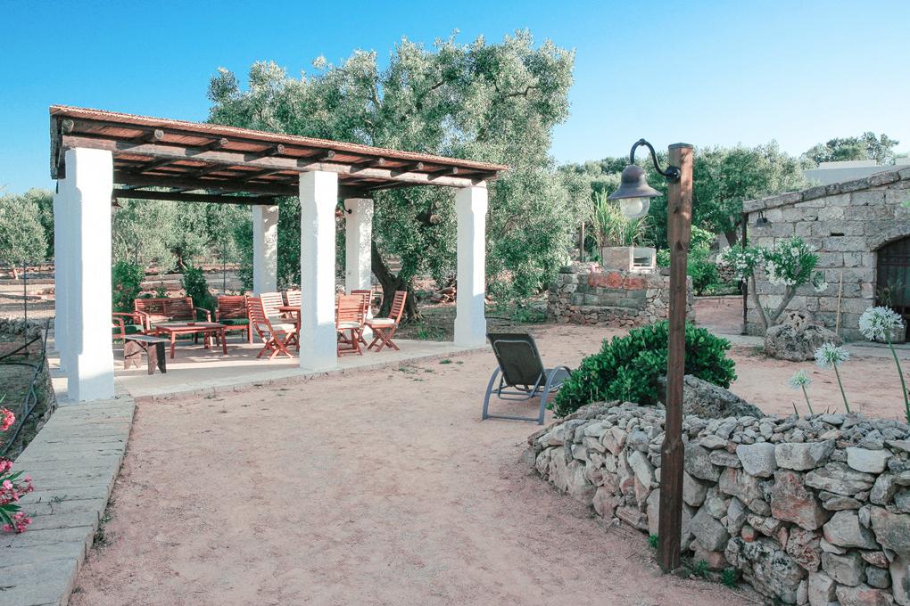 Trullo - Furnished pergola