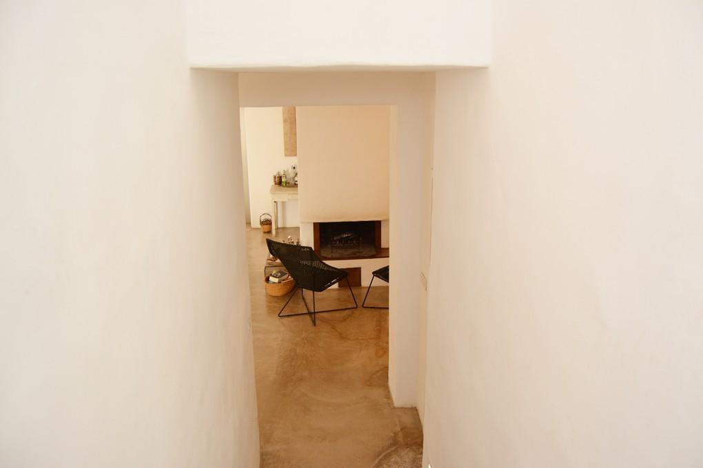 Hallway leading to the living room