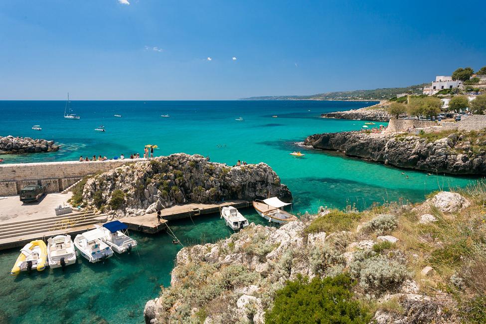 Village de Castro Marina - petit port romantique