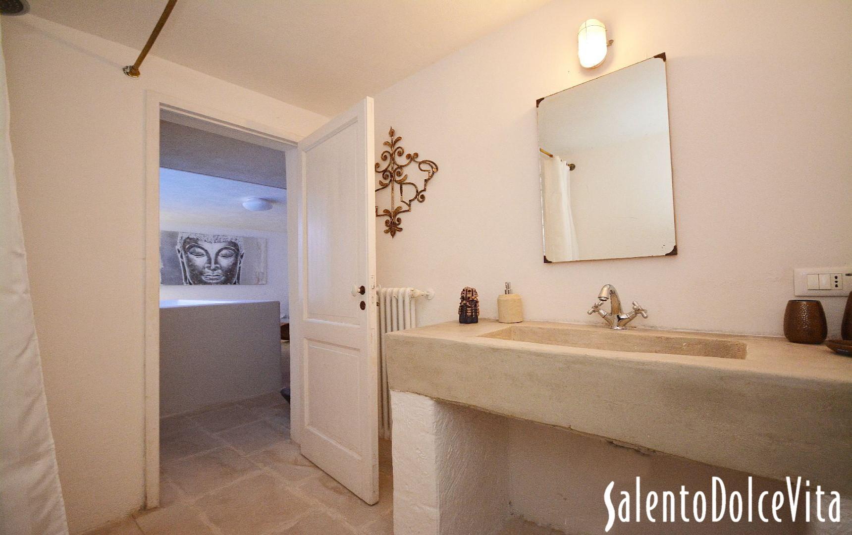 zona SPA al piano sottoposto bagno doccia