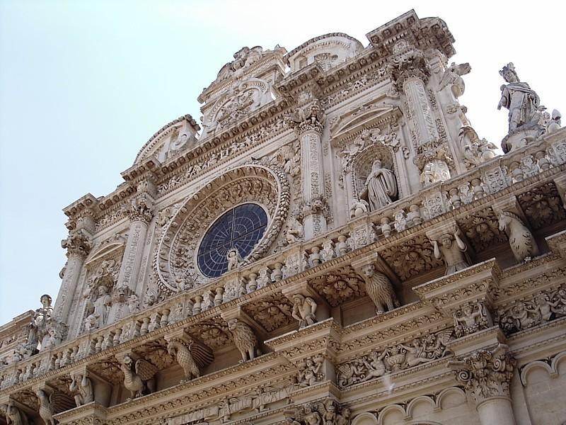 Lecce - old town- Historic Centre - Santa croce church