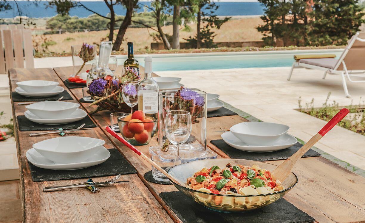 Zona pranzo esterna