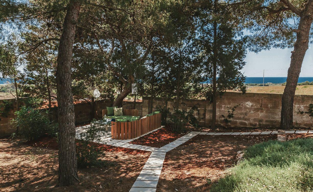 Outdoor sitting area