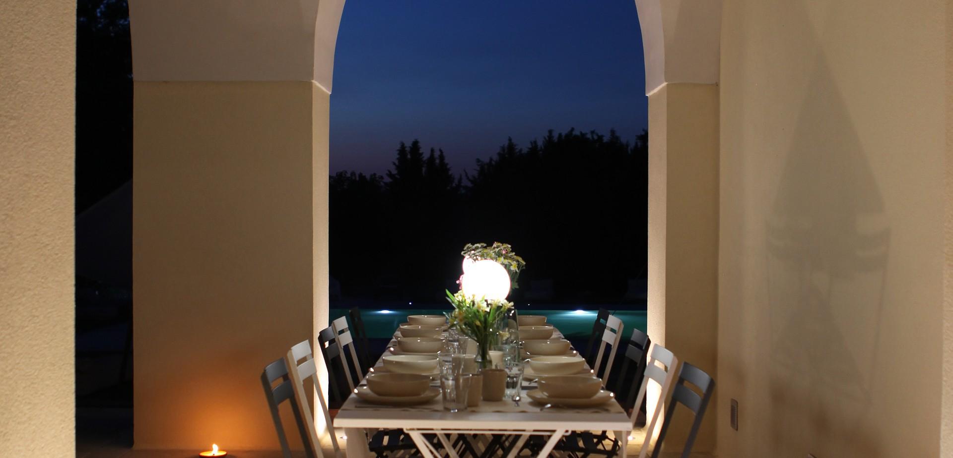 Main house - porch for dinner outdoors