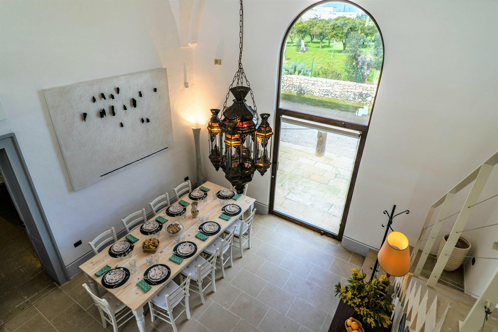 Main house dining area