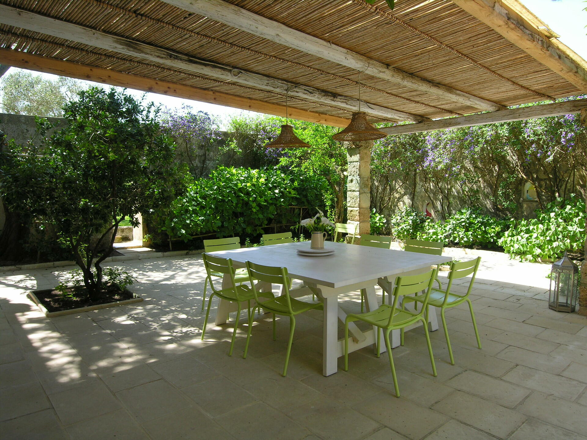 Patio kitchen main house