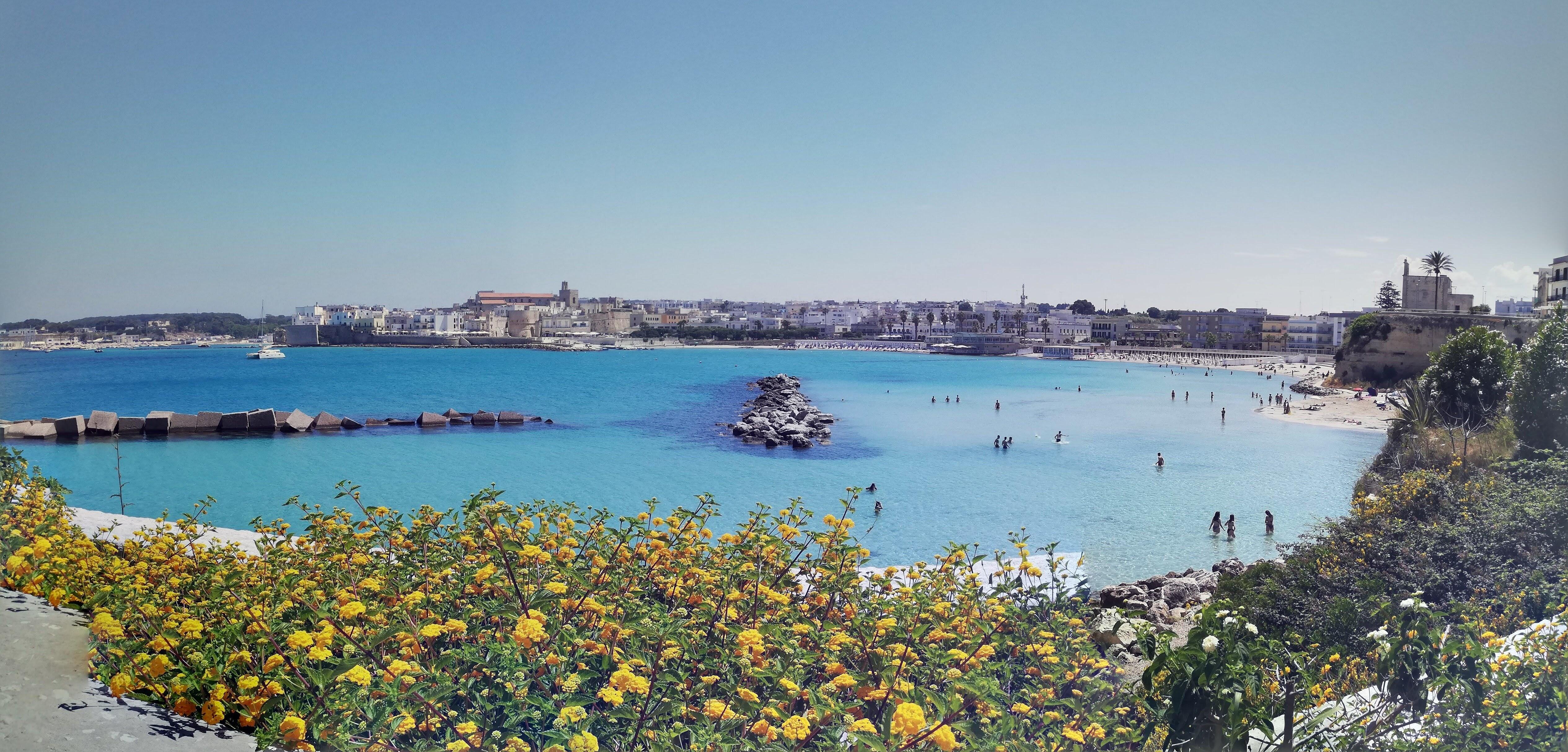 Otranto Bay, crystal clear water