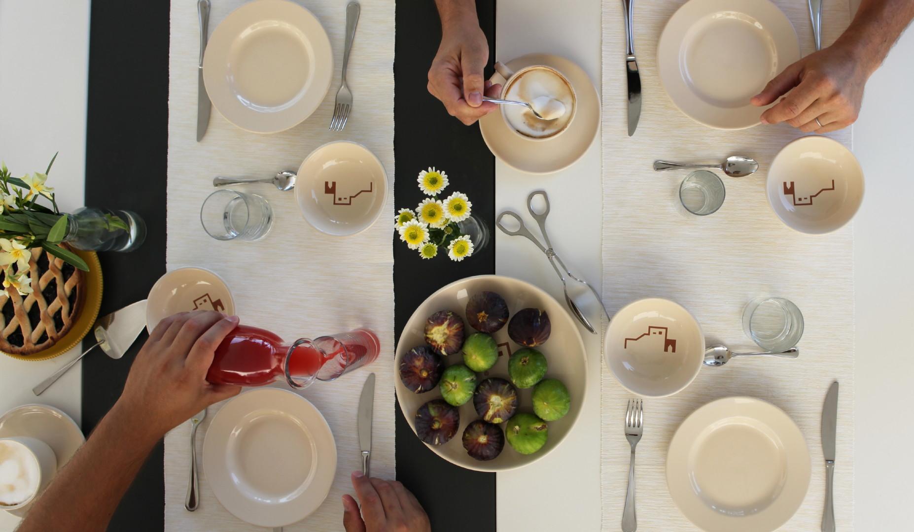 détail espace petit-déjeuner