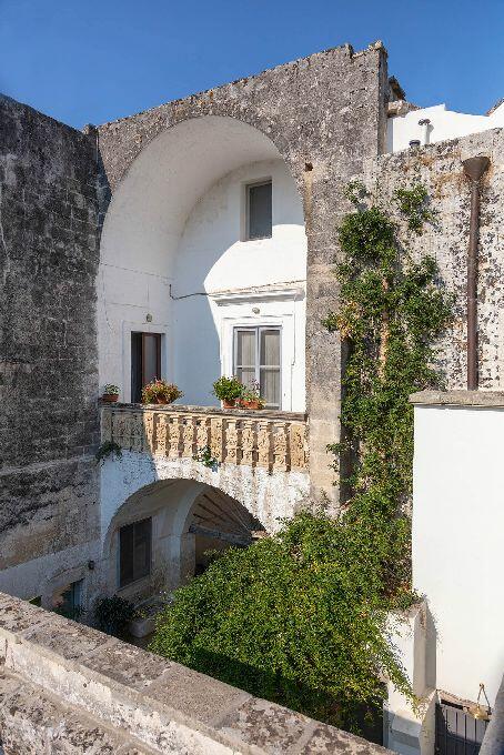 Balcon au premier étage