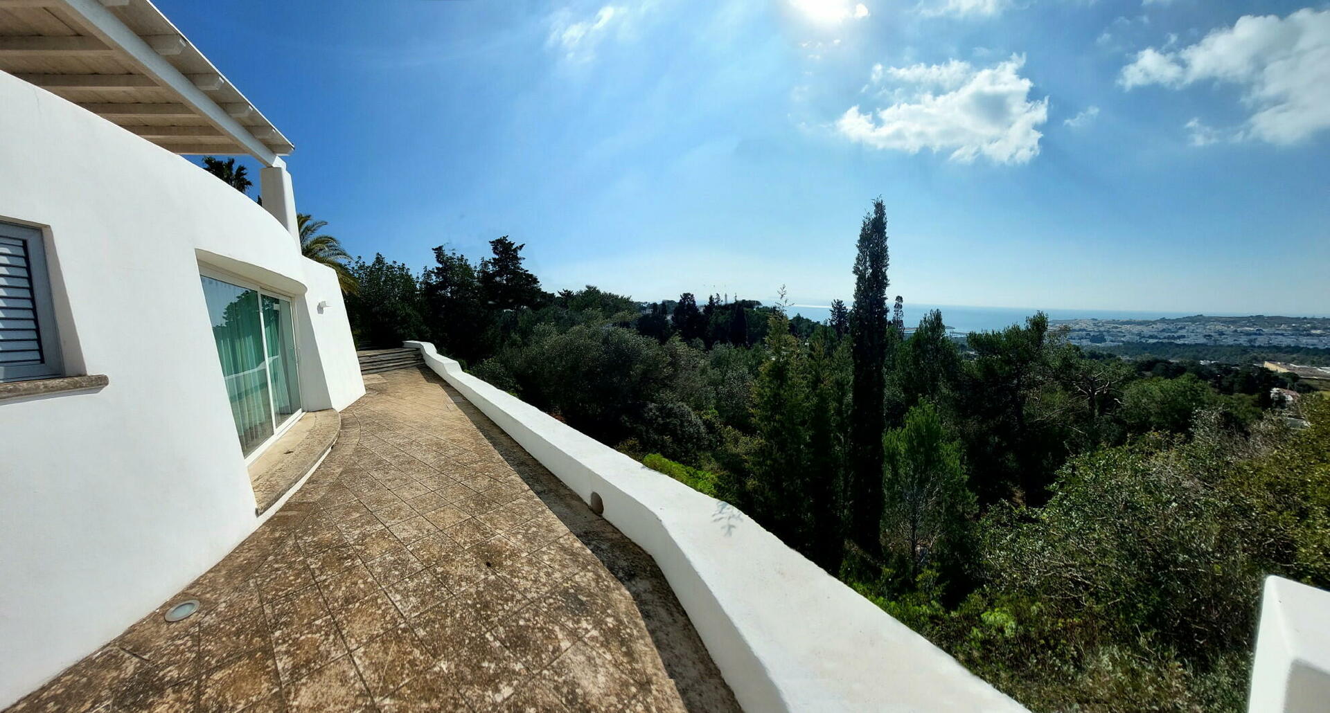 Dettaglio esterno villa