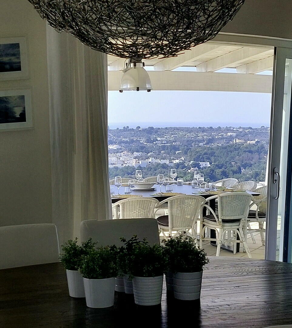 Vista mare dal soggiorno