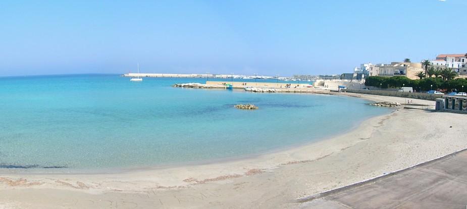 Spiaggia e mare di Otranto