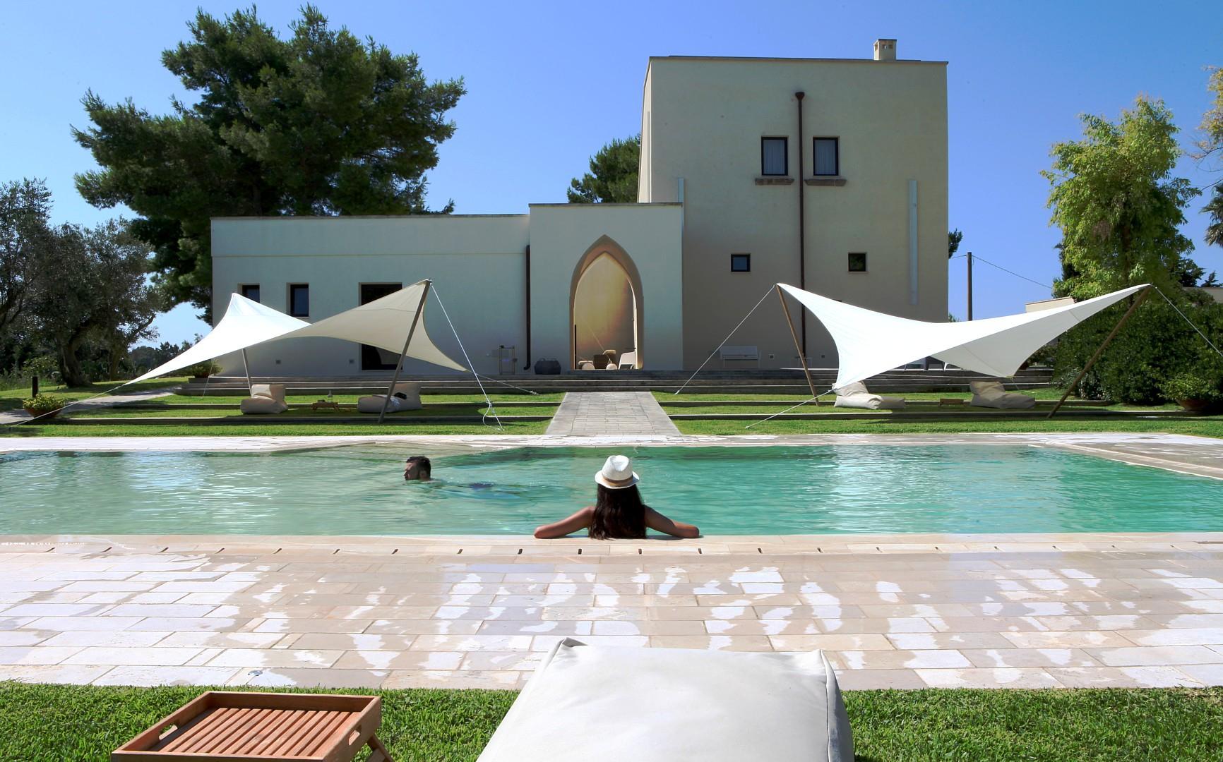 Zone de la piscine