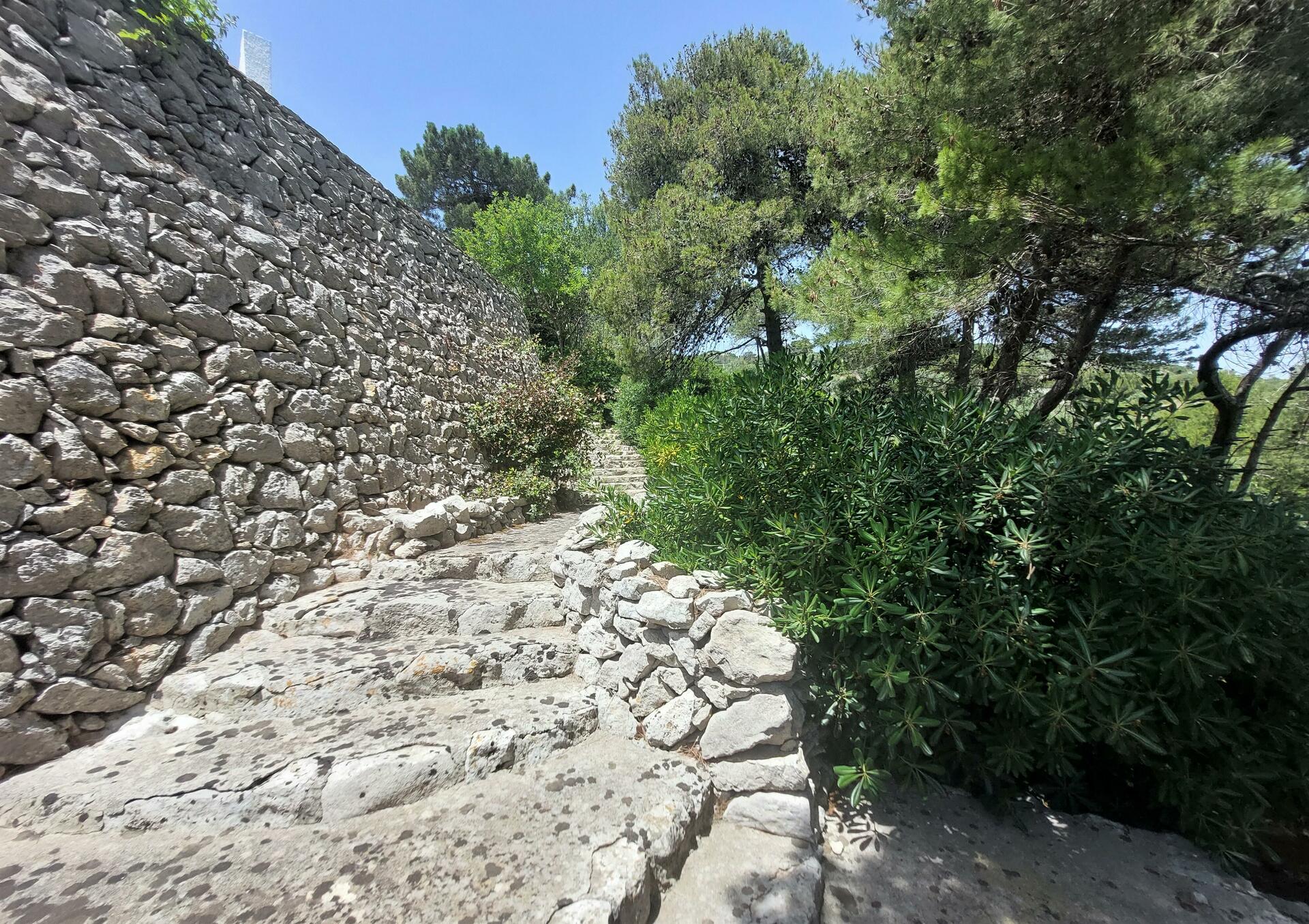 Chemin menant à la mer