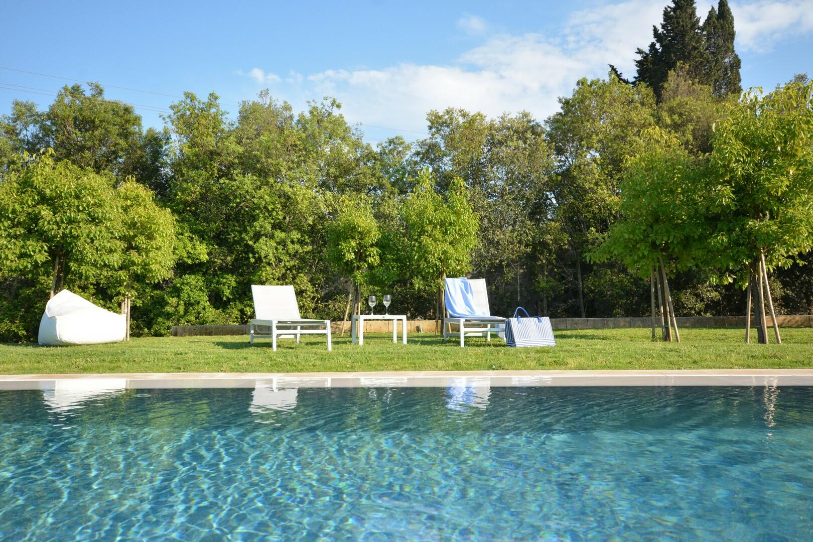 Swimming pool area 