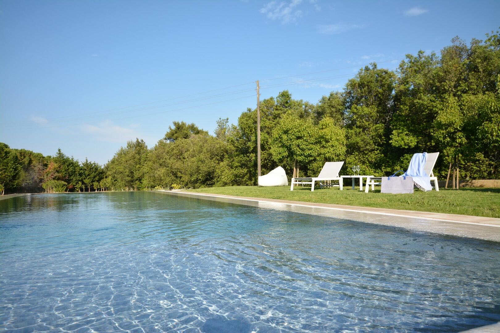 Swimming pool area