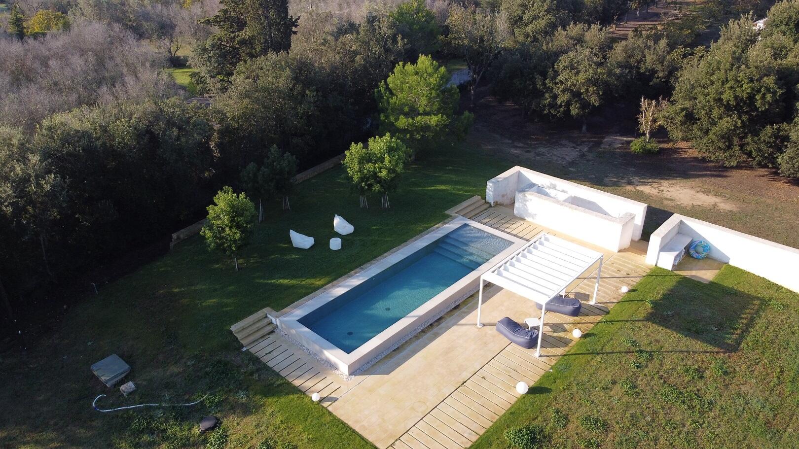 Espace piscine equipè