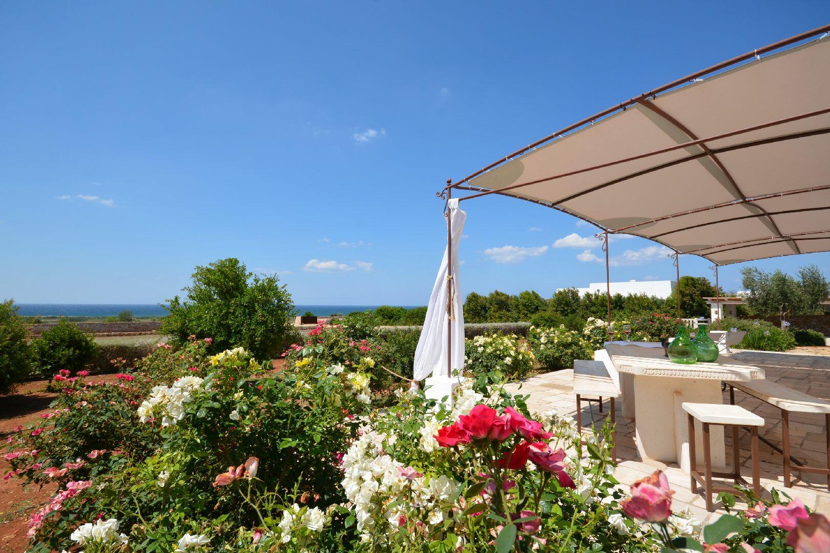 Veranda mit Meerblick