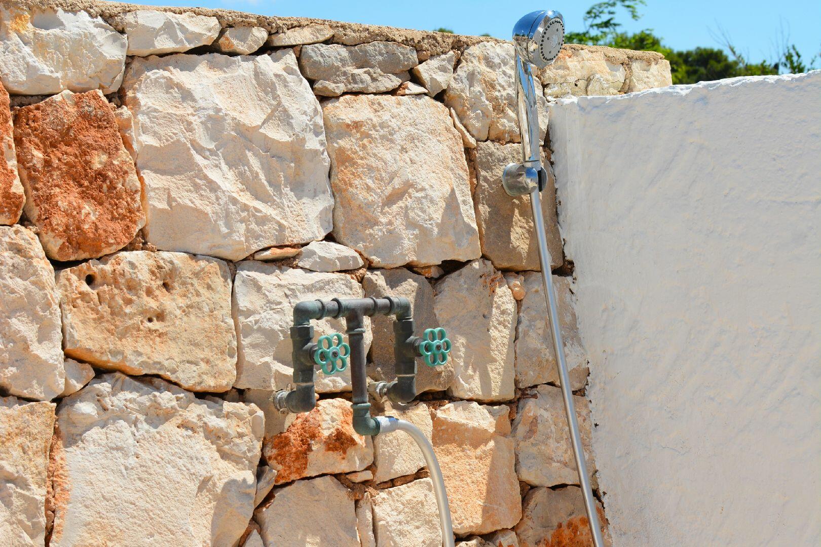 Outdoor shower