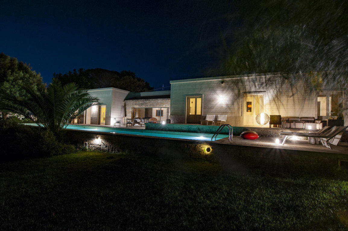 Villa di sera