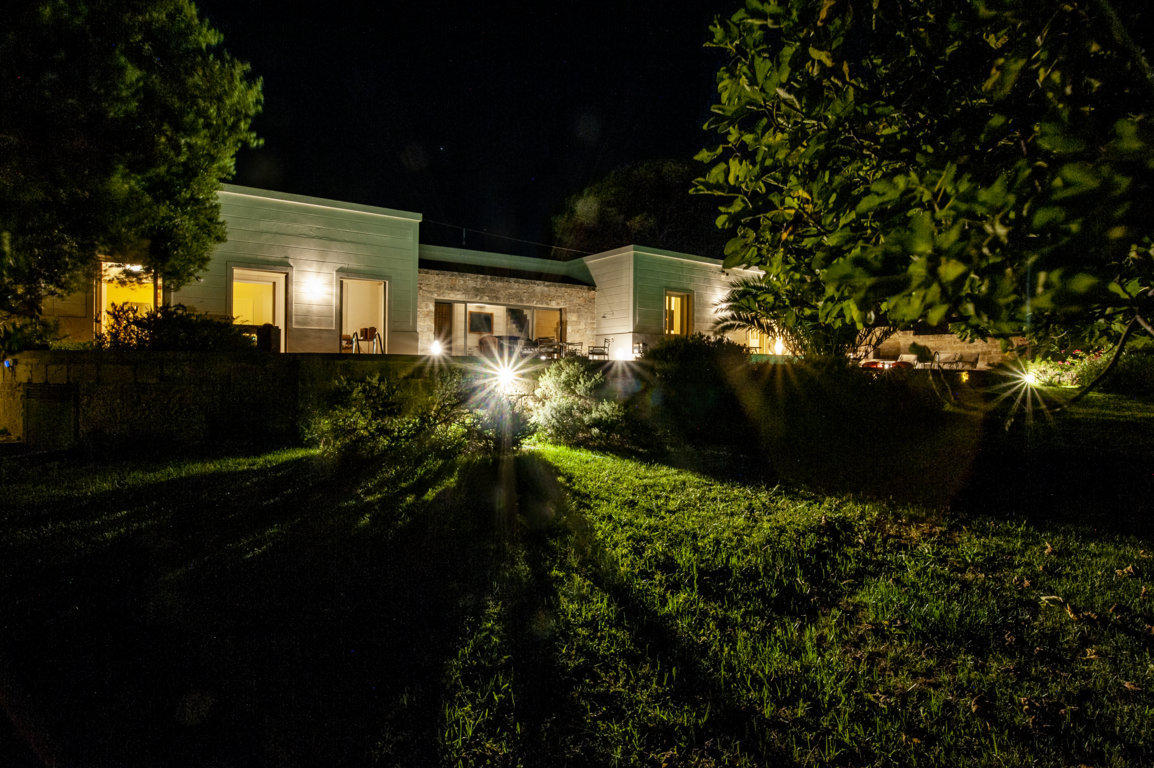 Villa di sera